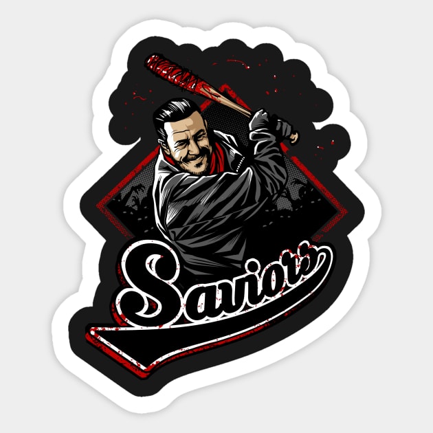 Team Saviors Sticker by RedBug01